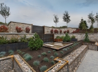 Backyard water feature 3 - Patio